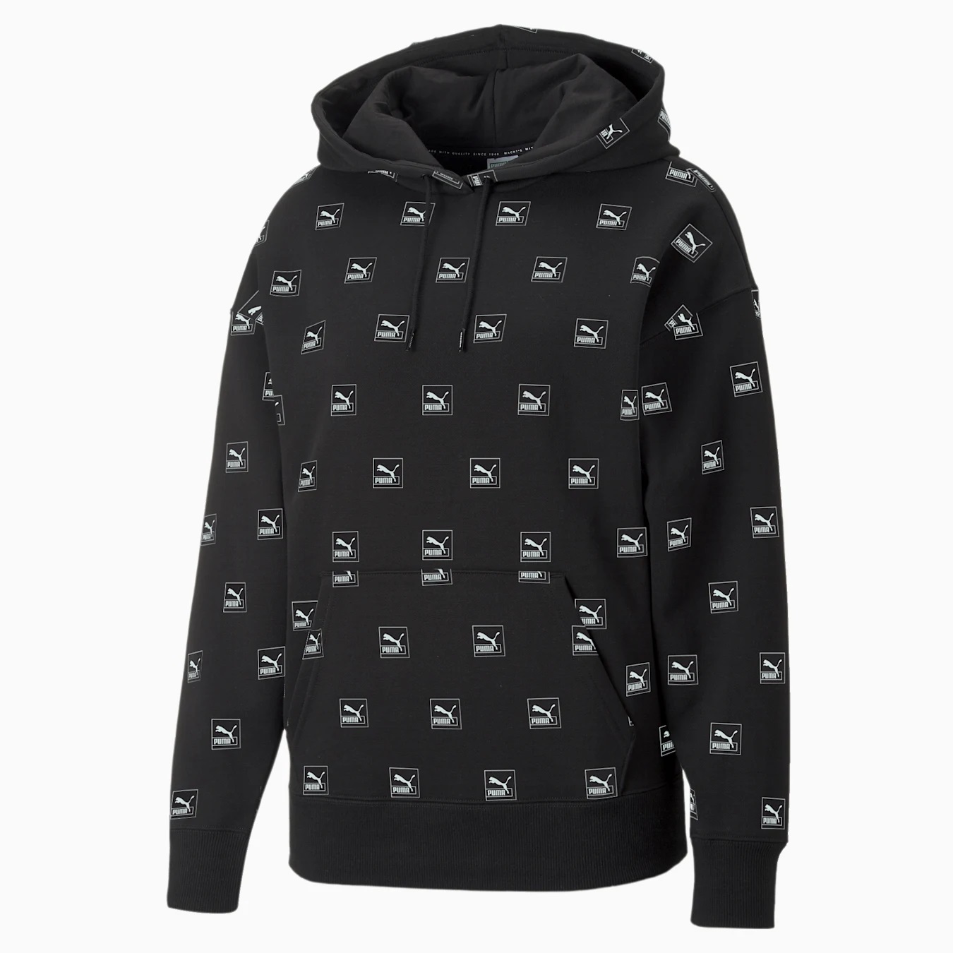brand love aop hoodie fl w -B36
