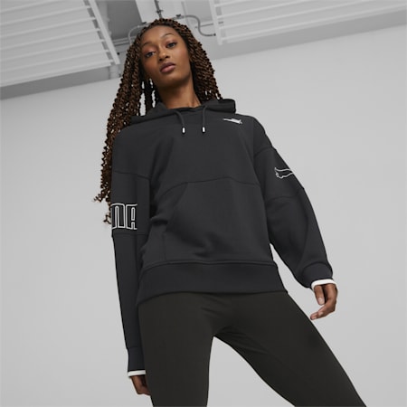 puma power colorblock hoodie tr w -B37