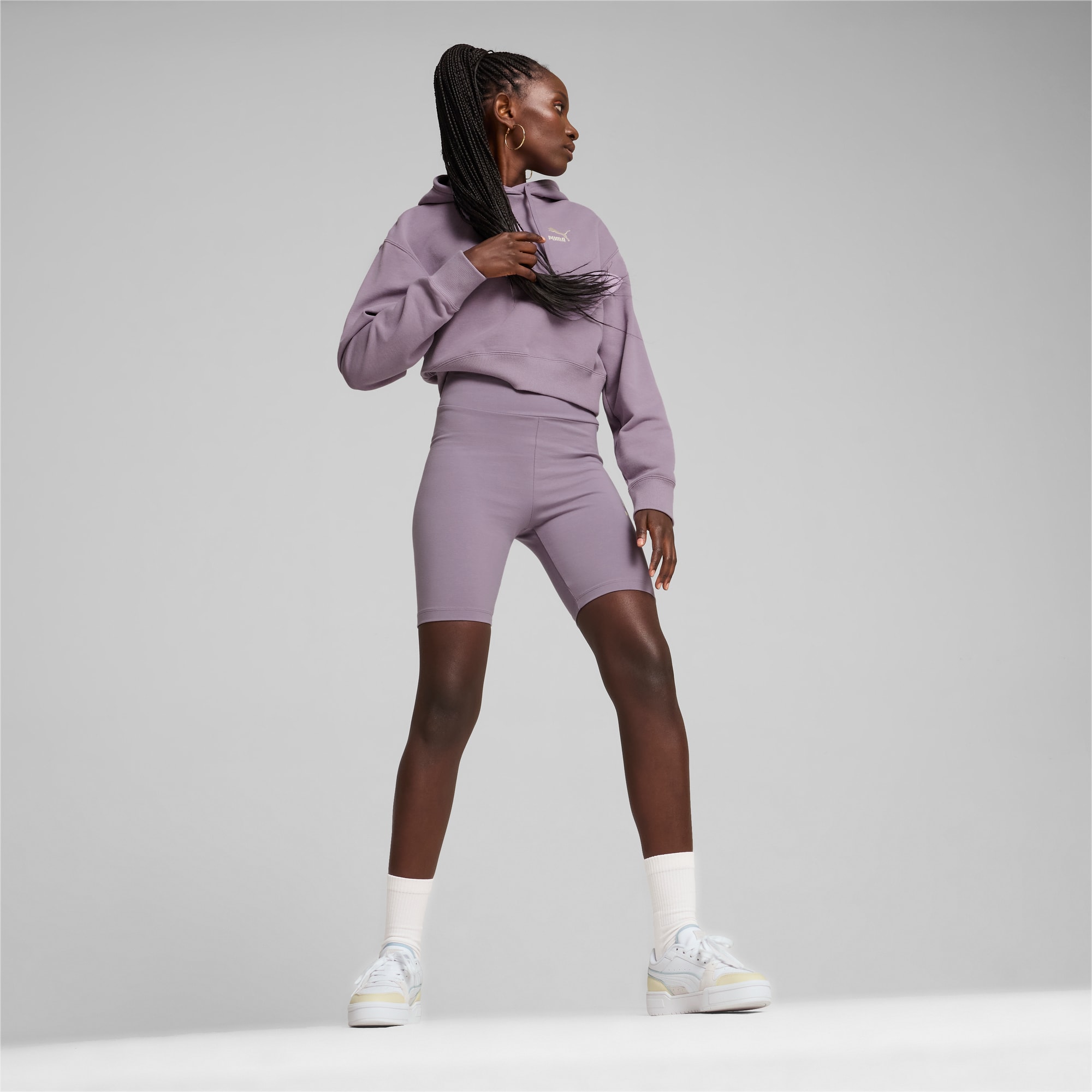 BETTER CLASSICS CROPPED HOODIE TR W -B33