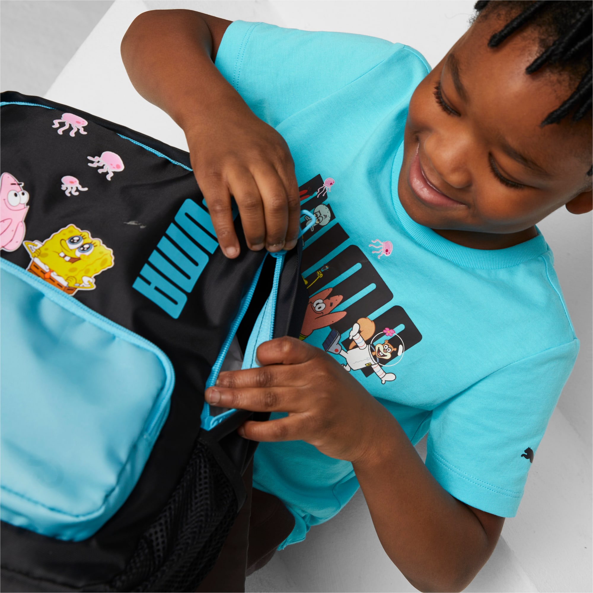 Mochila Puma X Bob Esponja -B0